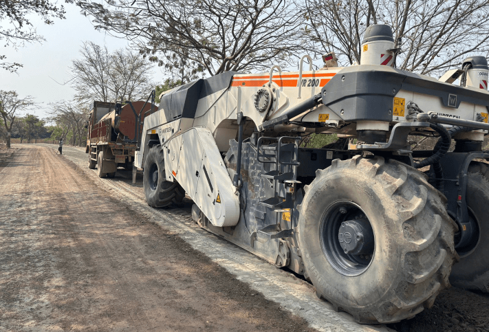 Cement Treated Base Work (CTB)